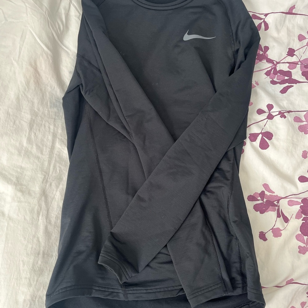 Nike Black Long Sleeve Top